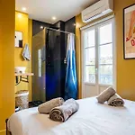 2 Chambres, Balcons, Vue Imprenable, Climatisation - Palace Bleu Apartment