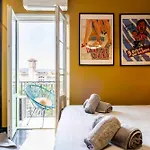 2 Chambres, Balcons, Vue Imprenable, Climatisation - Palace Bleu Apartmán Nice