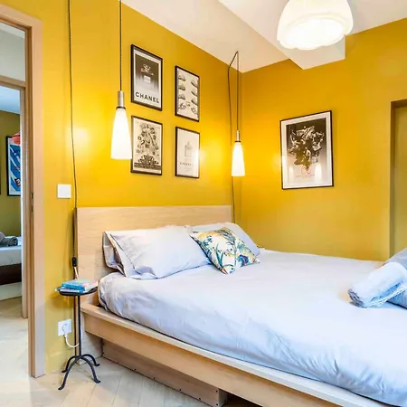 Apartment 2 Chambres, Balcons, Vue Imprenable, Climatisation - Palace Bleu *