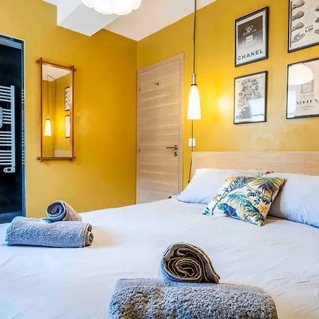 アパート 2 Chambres, Balcons, Vue Imprenable, Climatisation - Palace Bleu