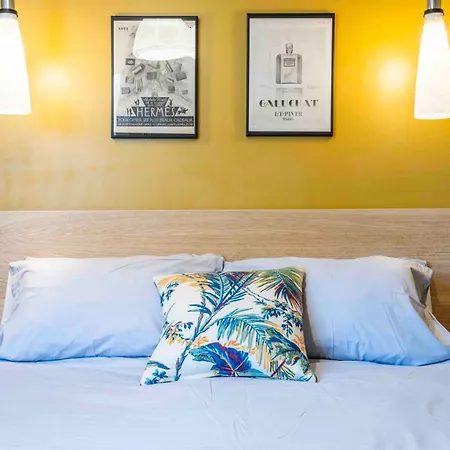 アパート 2 Chambres, Balcons, Vue Imprenable, Climatisation - Palace Bleu *