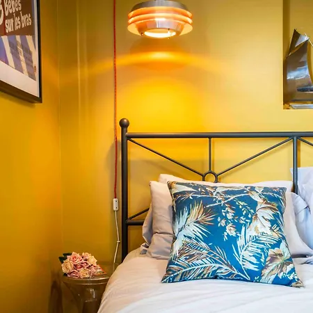 2 Chambres, Balcons, Vue Imprenable, Climatisation - Palace Bleu アパート ニース