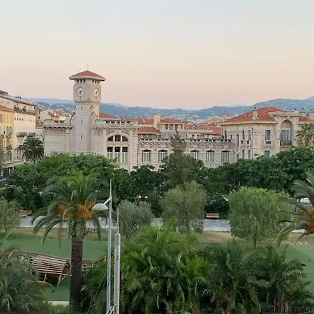 2 Chambres, Balcons, Vue Imprenable, Climatisation - Palace Bleu Appartamento Nizza