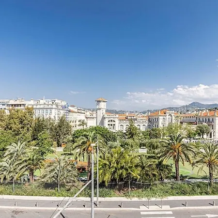 Appartamento 2 Chambres, Balcons, Vue Imprenable, Climatisation - Palace Bleu Nizza