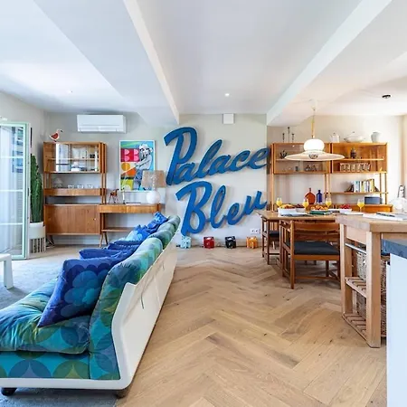 2 Chambres, Balcons, Vue Imprenable, Climatisation - Palace Bleu Nizza