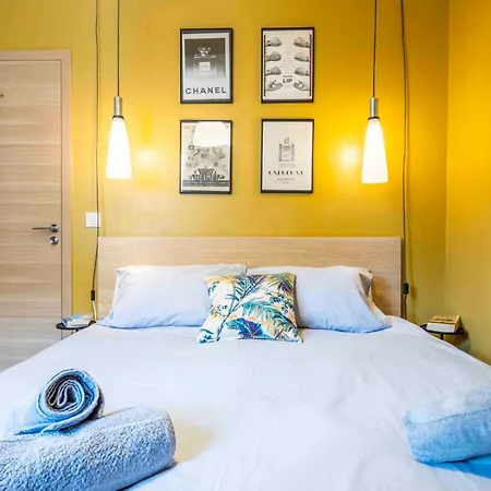 2 Chambres, Balcons, Vue Imprenable, Climatisation - Palace Bleu Appartamento Nizza