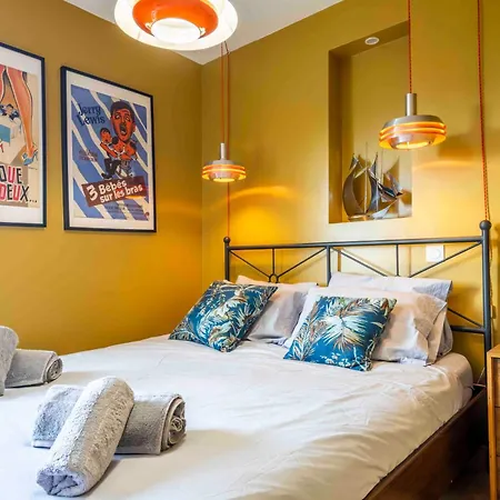 2 Chambres, Balcons, Vue Imprenable, Climatisation - Palace Bleu * Nizza